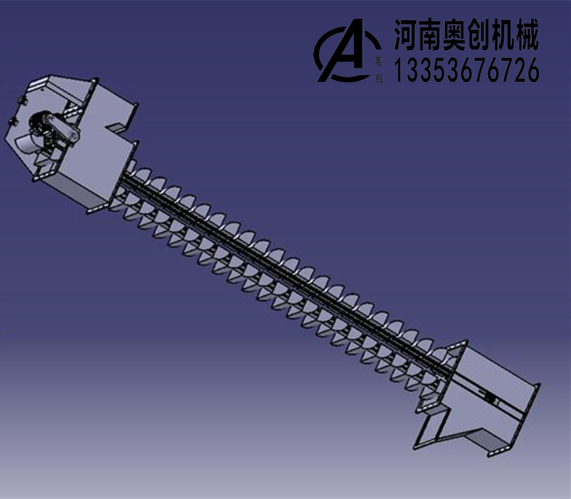 垂直斗式提升机模型3D图纸