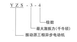 卧式振动电机型号参数表