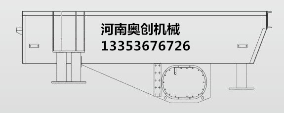 ZSW振动给料机外形示意图