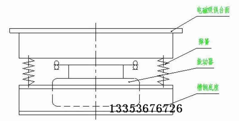 振动平台结构图纸