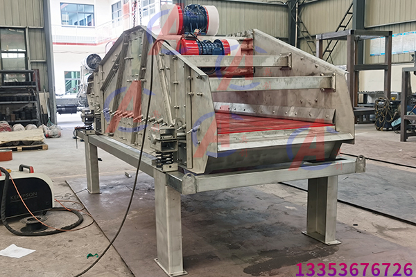酸洗石英砂脱水振动筛