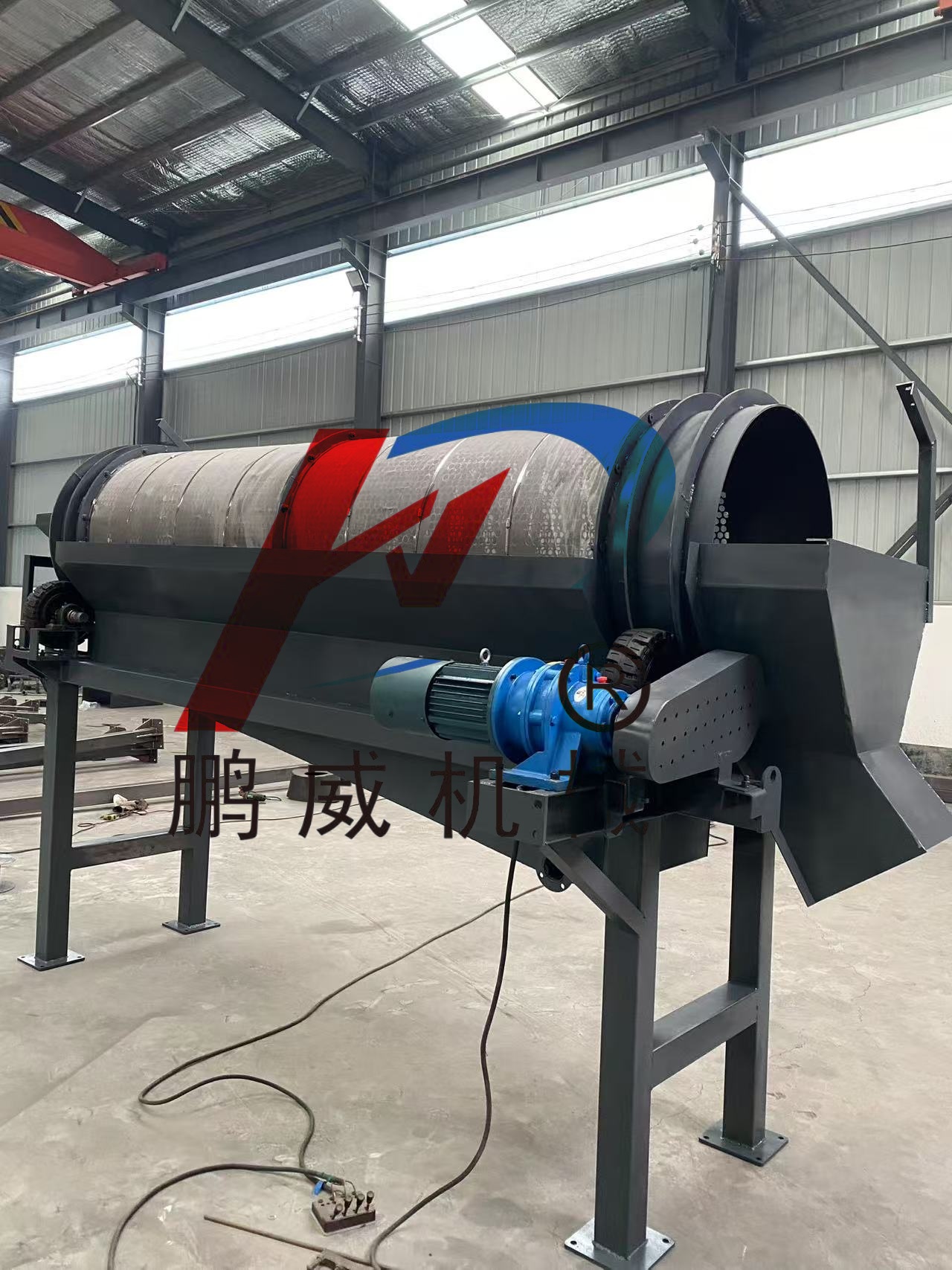 珍珠岩滚筒筛性能特点